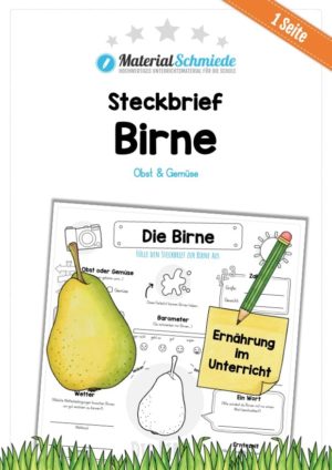 Steckbrief Birne