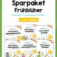 Sparpaket Frühblüher (6 Materialpakete)
