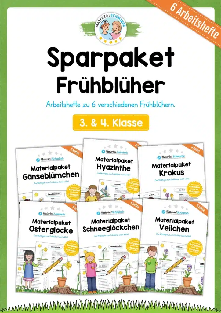 Sparpaket Frühblüher (6 Materialpakete)