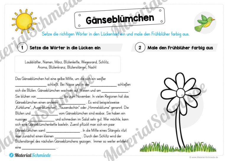 Materialpaket Gänseblümchen (Vorschau 03)