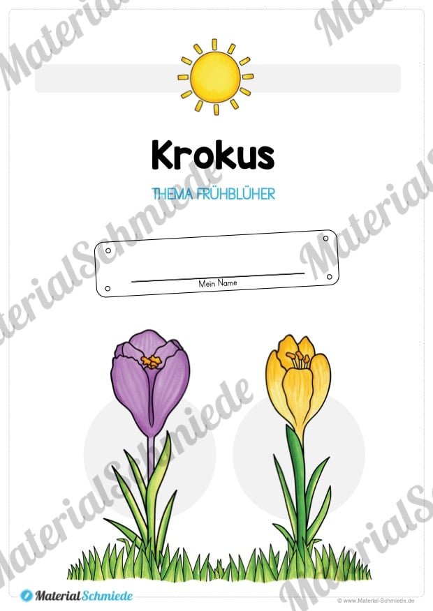 Materialpaket Krokus (Vorschau 01)