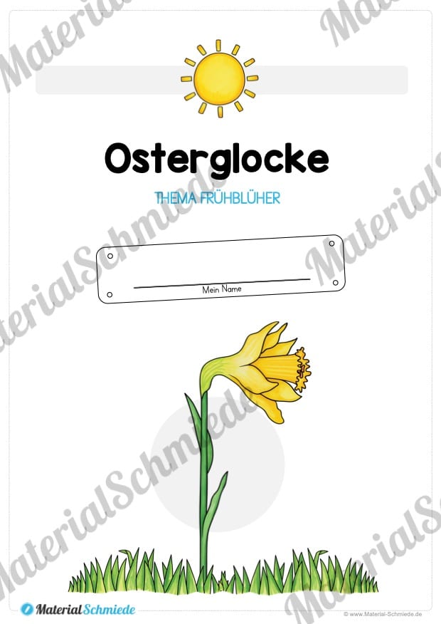 Materialpaket Osterglocke (Vorschau 01)