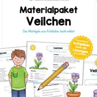 Materialpaket Veilchen (6 Arbeitsblätter)