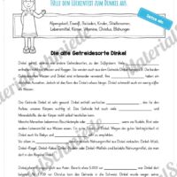 MaterialPaket: Getreide Dinkel (Vorschau 09)