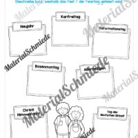 Kalender: Thema Feste & Feiertage 2026 (Arbeitsblatt 12)