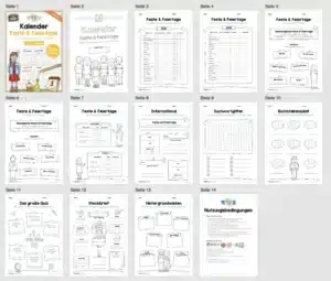Kalender: Thema Feste & Feiertage 2026 (Überblick) Kalender: Thema Feste & Feiertage 2026 (Überblick)