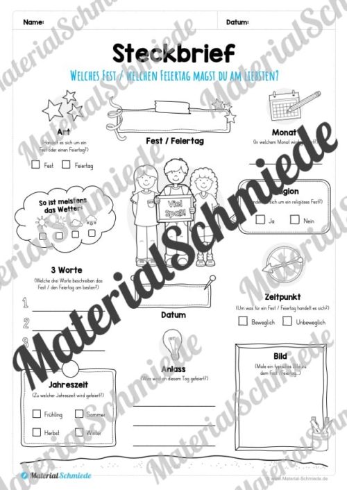 Kalender - Feste & Feiertage (Vorschau 11)