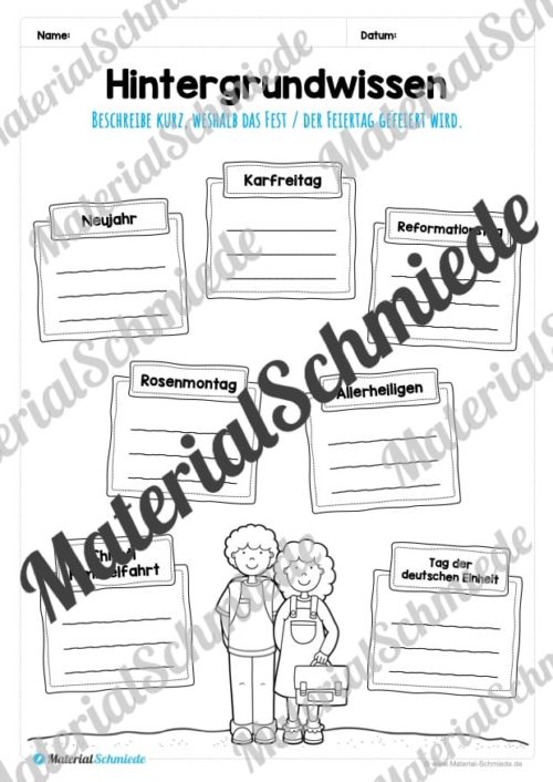 Kalender - Feste & Feiertage (Vorschau 12)