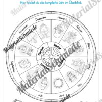 Arbeitsheft Kalender: Grundwissen & Datum (Arbeitsblatt 04)