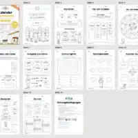 Arbeitsheft Kalender: Grundwissen & Datum (Überblick)