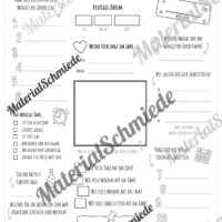 Steckbrief: Das Jahr (Arbeitsblatt)