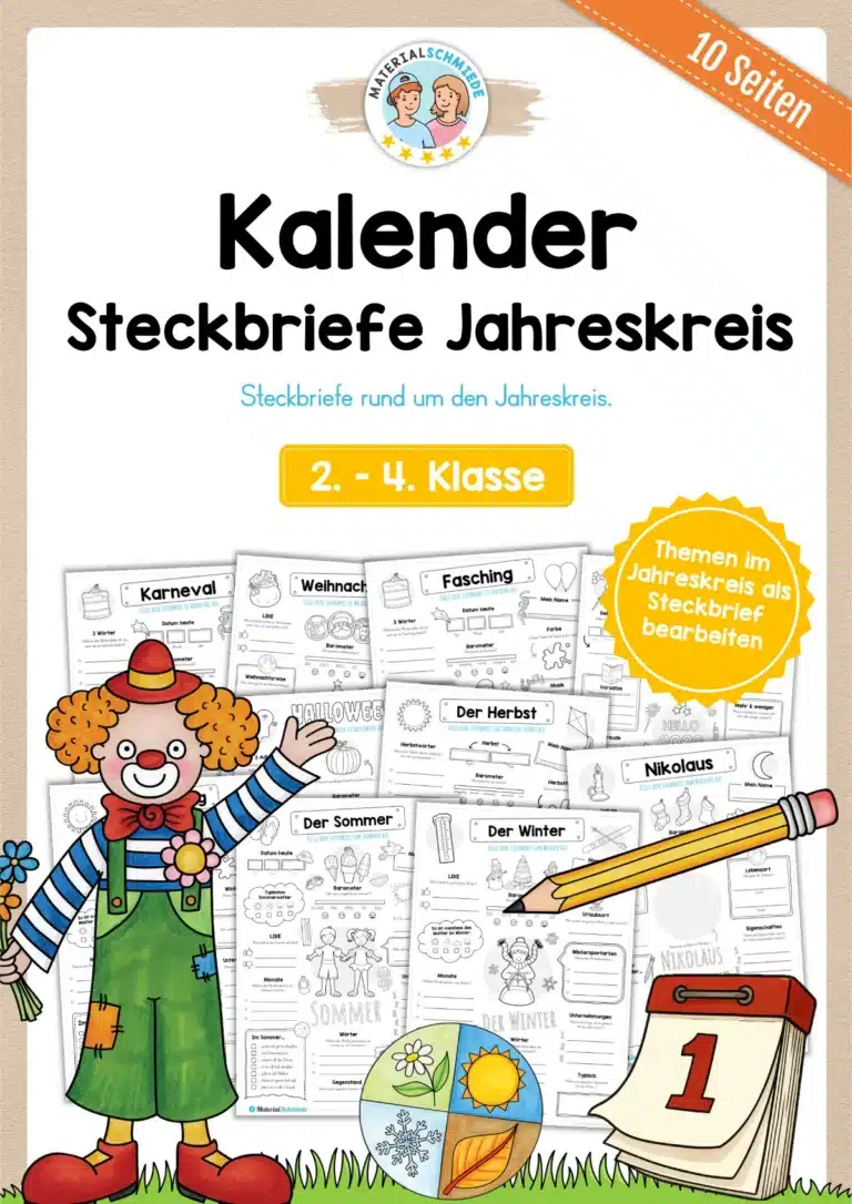 10 Steckbriefe rund um den Jahreskreis 10 Steckbriefe rund um den Jahreskreis