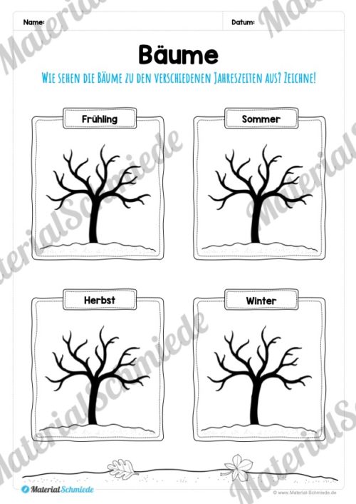 Kalender - Thema Jahreszeiten (Vorschau 04)