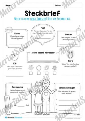 Kalender – Thema Jahreszeiten (Vorschau 11)