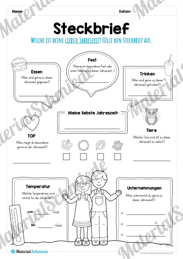 Kalender – Thema Jahreszeiten (Vorschau 11)