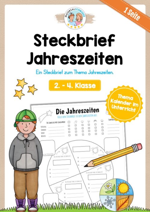 Steckbrief Jahreszeiten