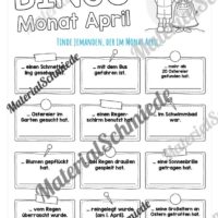 Bingo: Monat April (Vorschau)