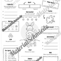 Steckbrief: Monat April (Vorschau)