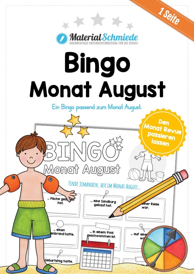 Bingo: Monat August