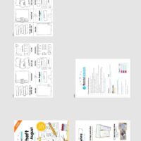 Faltheft: Monat August (Überblick)