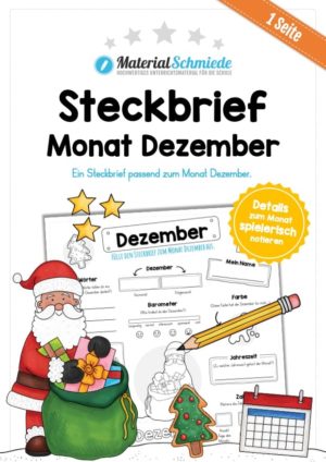 Steckbrief: Monat Dezember