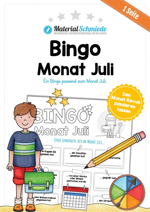 Bingo: Monat Juli