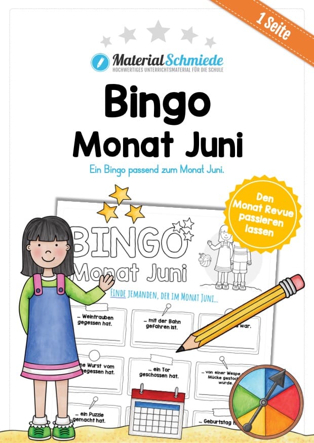 Bingo: Monat Juni