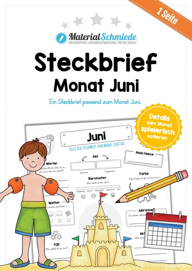 Steckbrief: Monat Juni