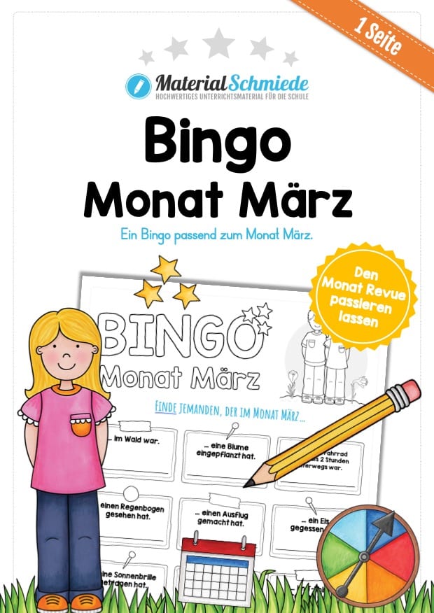 Bingo: Monat März