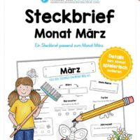 Steckbrief: Monat März