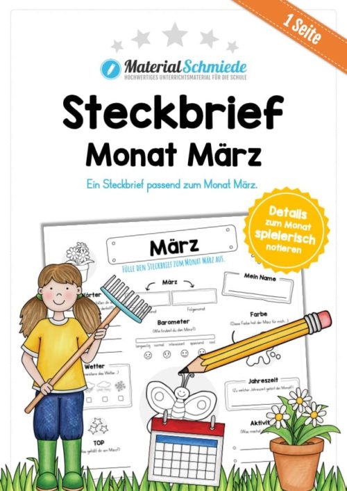 Steckbrief: Monat März