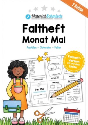 Faltheft: Monat Mai