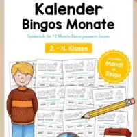 Bundle: Bingos Monate (12 Stück)
