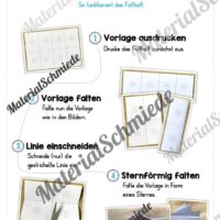 Faltheft: Monat September (Anleitung)