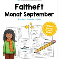 Faltheft: Monat September