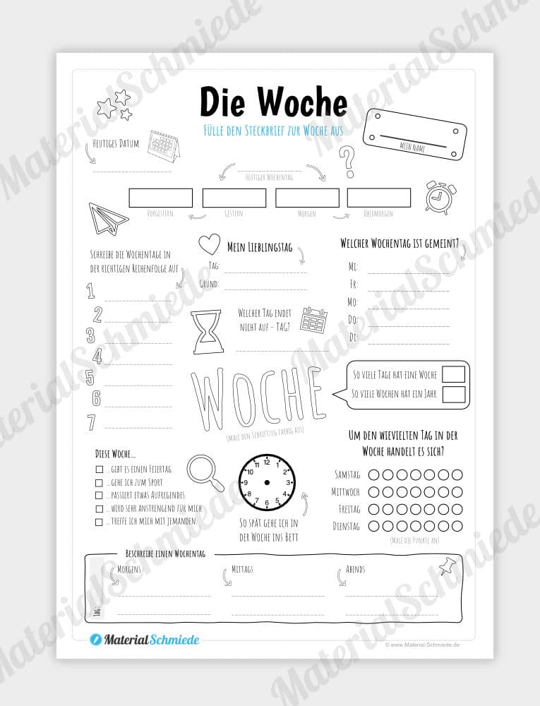 Steckbrief: Die Woche