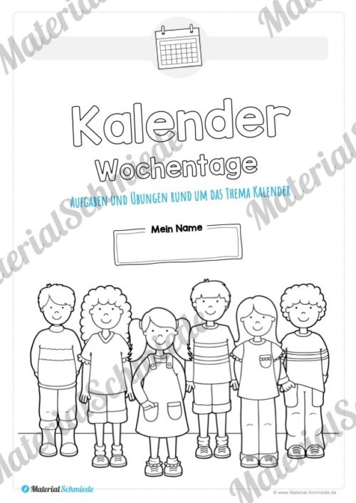 Kalender - Thema Wochentage (Vorschau 01)