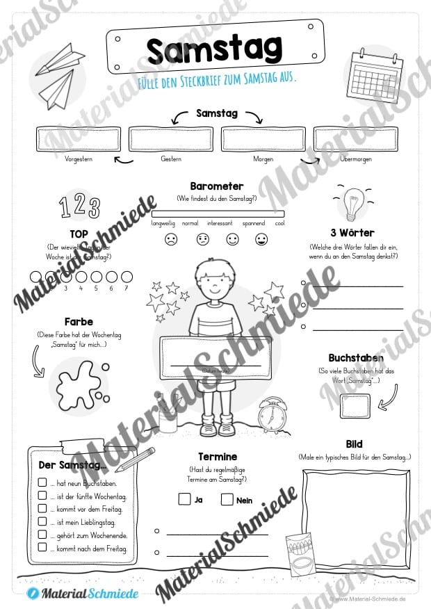 Steckbrief: Der Samstag