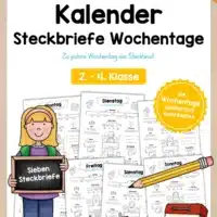 Kalender: 7 Steckbriefe zu den Wochentagen