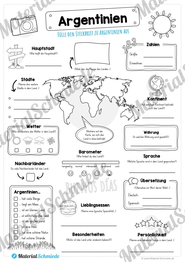 Steckbrief Argentinien (Vorschau)