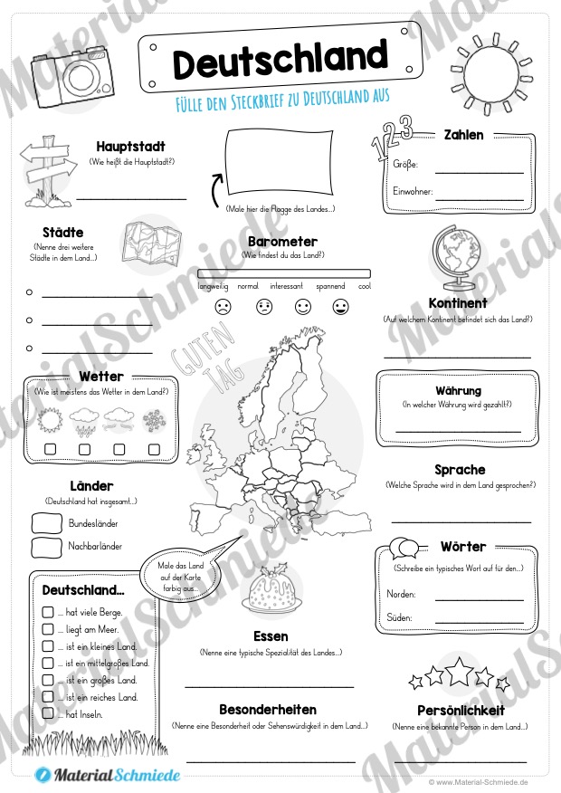 Steckbrief Deutschland (Vorschau)