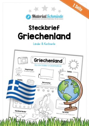 Steckbrief Griechenland