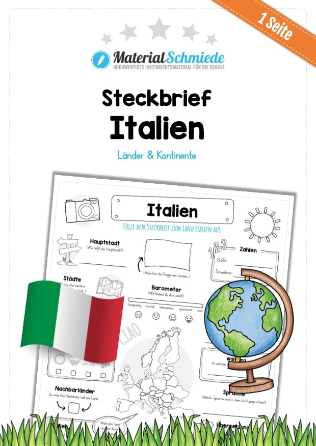 Steckbrief Italien