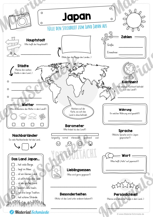 Steckbrief Japan (Vorschau)