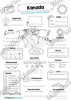 Steckbrief Kanada (Vorschau)