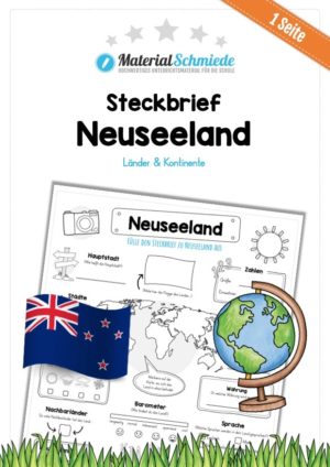 Steckbrief Neuseeland