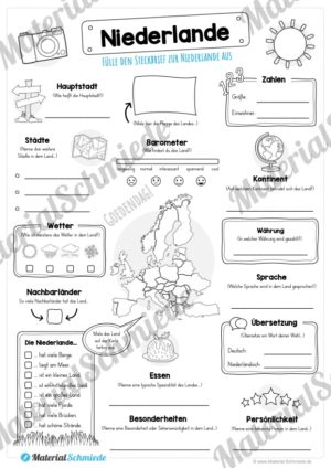 Steckbrief Niederlande (Vorschau)