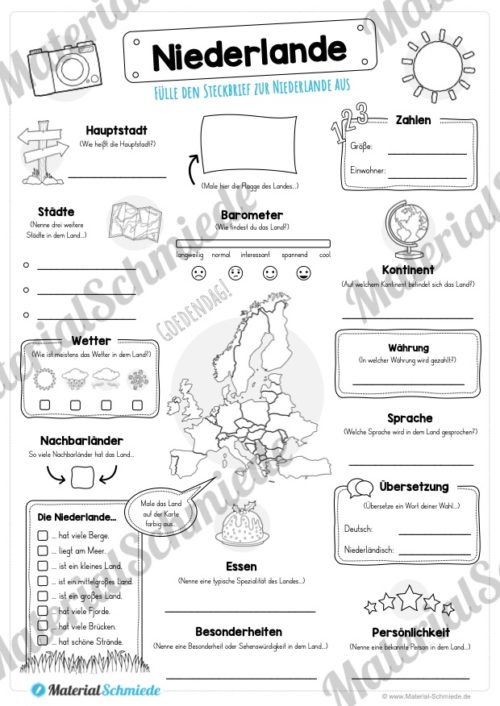 Steckbrief Niederlande (Vorschau)