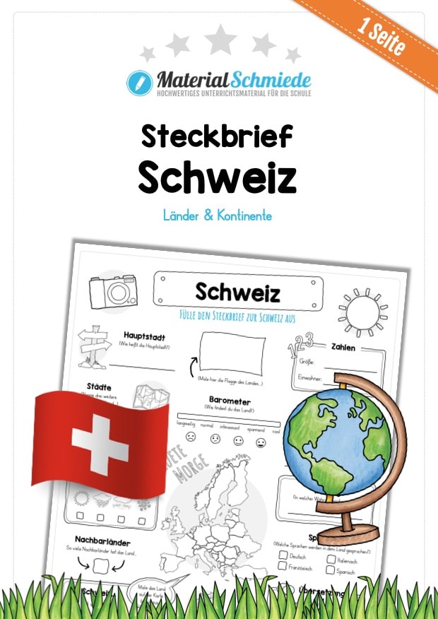 Steckbrief Schweiz