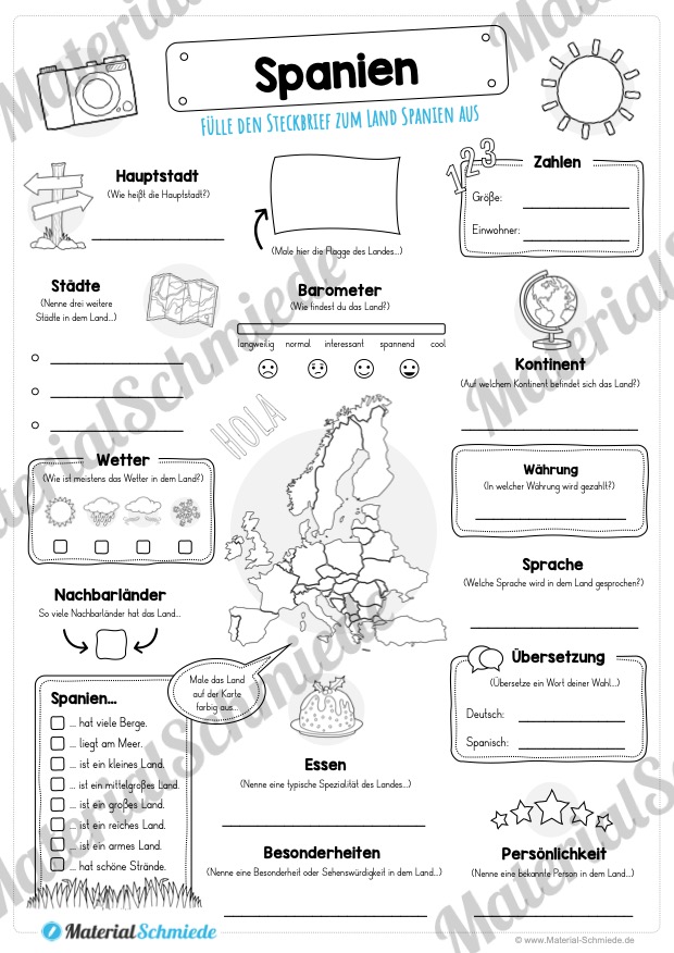 Steckbrief Spanien (Vorschau)